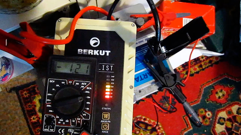 Пуско-зарядное устройство Berkut JSC300